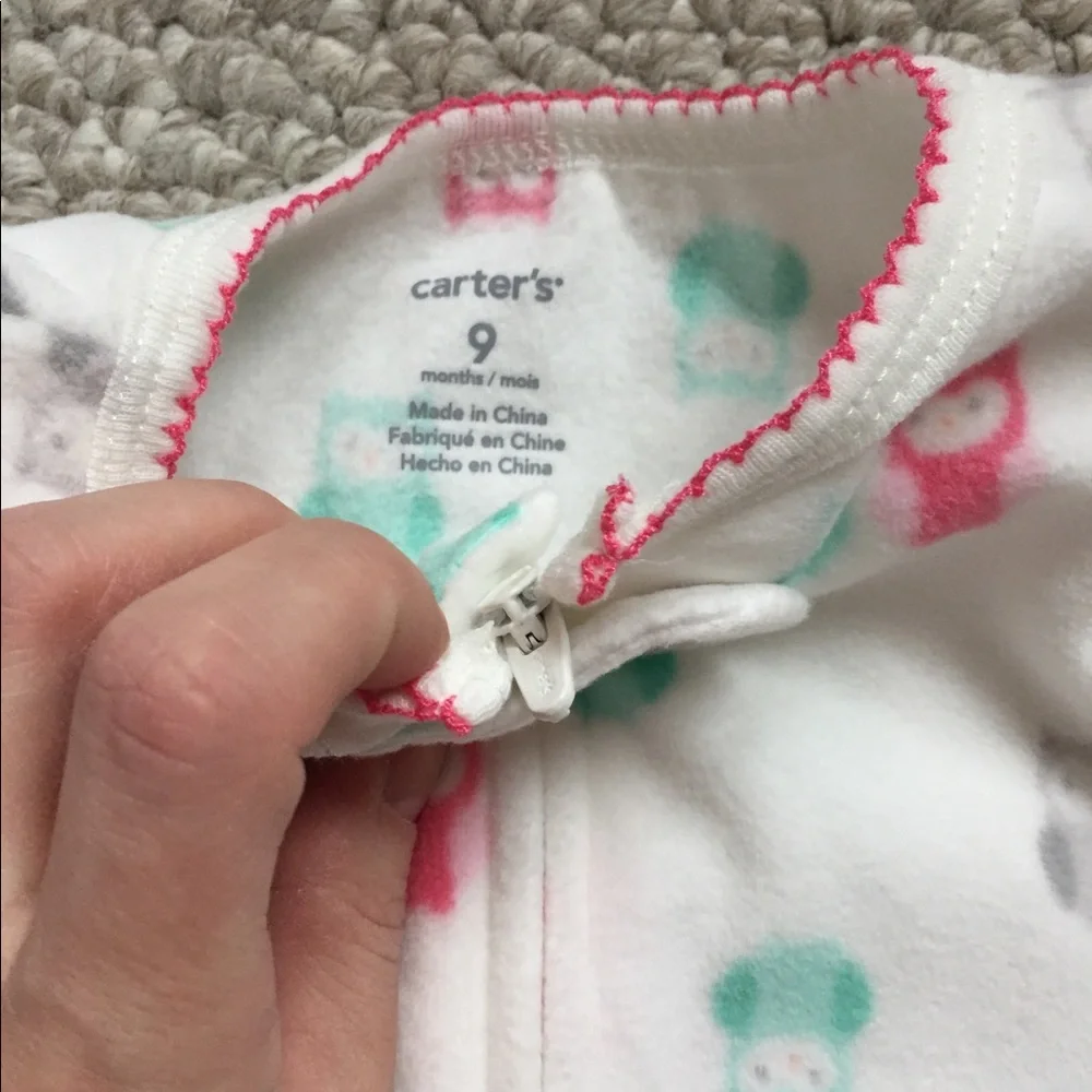 Toddler‎ Footie Pajamas Size 9 Months